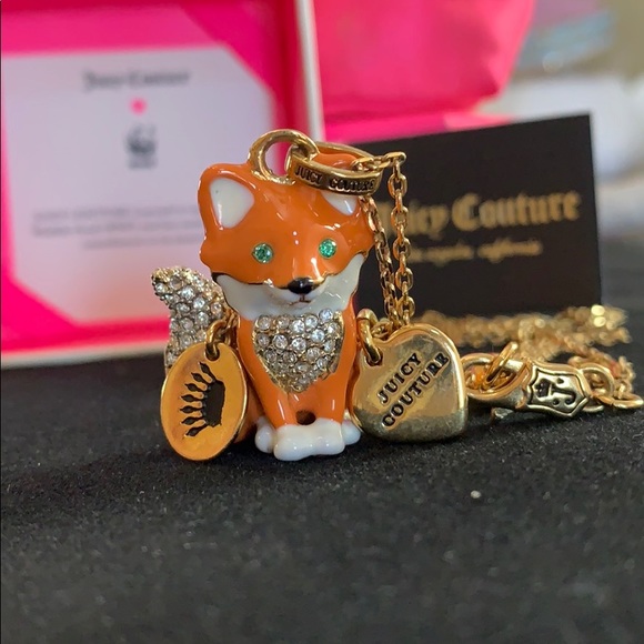 juicy couture fox charm